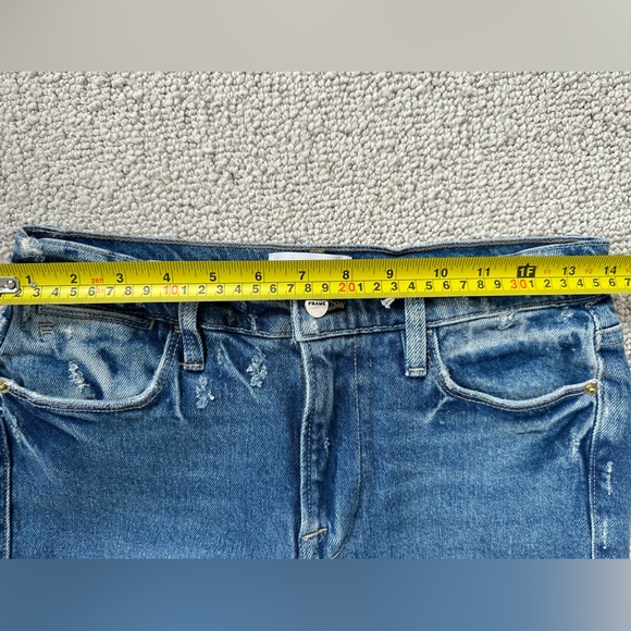 NWT FRAME Le High Skinny Crop jeans - Picture 4 of 8